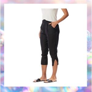 LBLC The Label Brie Vegan Black Silk Pleated Pants Size XSmall NWT